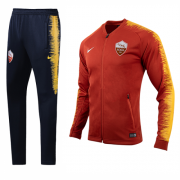 18-19 Roma Orange&Navy V-Neck Training Kit(Jacket+Trousers)