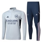 2022-23 Arsenal Gray Training Sweatshirt Kits with Pants