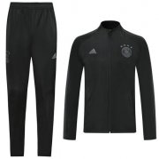 2020 Germany Black High Neck Collar Jacket and Pants Training Kit