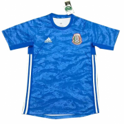 2019 Mexico Goalkeeper Blue Soccer Jersey Shirt