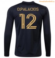 2021-22 Los Angeles FC Home Long Sleeve Soccer Jersey Shirt DIEGO PALACIOS #12