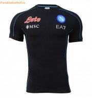 2021-22 Napoli Black T-Shirt