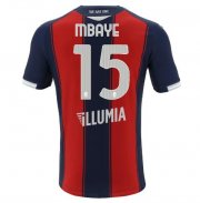 2020-21 Bologna Home Soccer Jersey Shirt IBRAHIMA MBAYE 15
