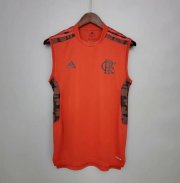 2021-22 Flamengo Red Vest Soccer Jersey Shirt