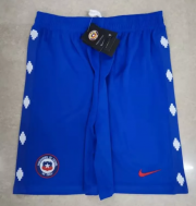2020-21 Chile Home Blue Soccer Shorts