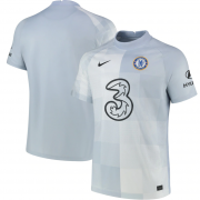 2021-22 Chelsea Goalkeeper Grey Soccer Jersey Shirt