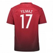 2016 Turkey Hakan Yilmaz 17 Home Soccer Jersey