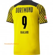 2021-22 Borussia Dortmund Home Soccer Jersey Shirt ERLING HAALAND #9