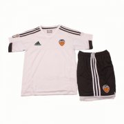 Kids Valencia 2015-16 Home Soccer Shirt With Shorts