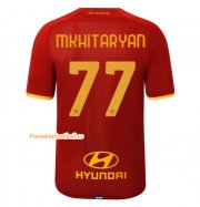 2021-22 AS Roma Home Soccer Jersey Shirt with MKHITARYAN 77 printing