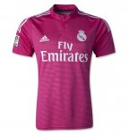 2014-15 Real Madrid Retro Pink Away Soccer Jersey Shirt