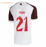 2021-22 Flamengo Away Soccer Jersey Shirt PEDRO #21