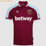 2021-22 West Ham United Home Soccer Jersey Shirt