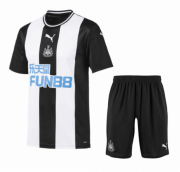 Kids Newcastle United 2019-20 Home Soccer Shirt With Shorts