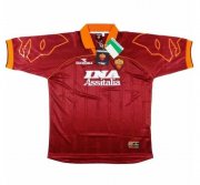 1999-2000 Roma Retro Home Soccer Jersey Shirt