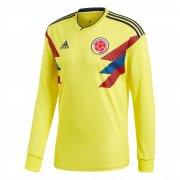 2018 World Cup Colombia Home LS Soccer Jersey