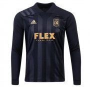2021-22 Los Angeles FC Long Sleeve Home Soccer Jersey Shirt