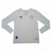 2019-20 Cruzeiro LS Away White Soccer Jersey Shirt