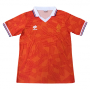 1991-1992 Netherlands Retro Home Soccer Jersey Shirt