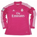 Real Madrid 14/15 Long Sleeve Away Soccer Jersey