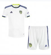 Kids Leeds United FC 2022-23 Home Soccer Kits Shirt With Shorts