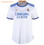 2021-22 Real Madrid Women Home Soccer Jersey Shirt