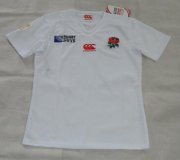 2015 Rugby World Cup England White Shirt