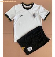 Kids SC Corinthians 2022-23 Home Soccer Kits Shirt With Shorts