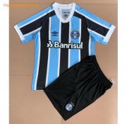 2021-22 Gremio Foot-Ball Kids Home Soccer Kits Shirt With Shorts