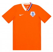 2008 Netherlands Retro Home Soccer Jersey Shirt