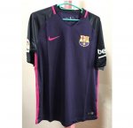 2016-17 Barcelona Retro Away Purple Soccer Jersey Shirt