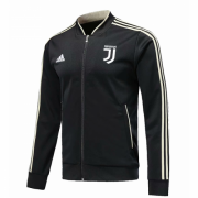 18-19 Juventus Black V-Neck Training Jacket