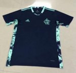 2020-21 FC Flamengo Blue Goalkeeper Soccer Jersey Shirt