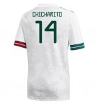 2020 Mexico Away Soccer Jersey Shirt #14 Javier Hernandez
