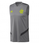 2019-20 FC Flamengo Grey Vest Soccer Jersey Shirt