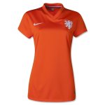 Netherlands 2014 Women's Home Soccer Jersey