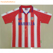 1995-96 Atletico Madrid Retro Home Soccer Jersey Shirt