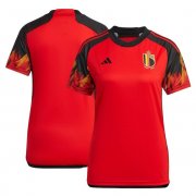 2022 FIFA World Cup Belgium Women Home Soccer Jersey Shirt