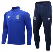2022-23 Porto Blue Training Kits Sweatshirt with Pants