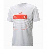 2022 FIFA World Cup Switzerland Away Soccer Jersey Shirt