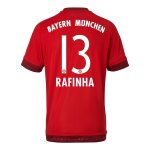 2015-16 Bayern Munich RAFINHA 13 Home Soccer Jersey