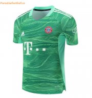 2021-22 Bayern Munich Green Gaolkeeper Soccer Jersey Shirt