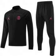 2022-23 PSG X Jordan Black Training Kits Jacket with Pants