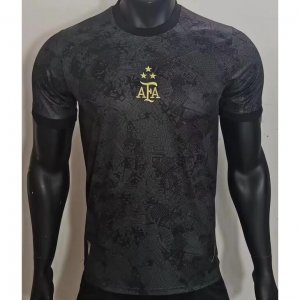 2022 FIFA World Cup Argentina Black Special Soccer Jersey Shirt