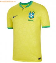 2022 World Cup Brazil Home Soccer Jersey Shirt