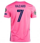2020-21 Real Madrid Away Soccer Jersey Shirt EDEN HAZARD #7