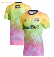 2021-22 New York Red Bulls Pride Pre-Match Soccer Jersey Shirt