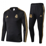 Youth Kids 2019-20 Real Madrid Black Training Suits