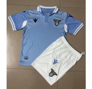 Kids Lazio 2020-21 Home Soccer Kits Shirt With Shorts