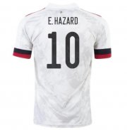 2020 EURO Belgium Away Soccer Jersey Shirt EDEN HAZARD #10
